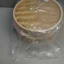 Prime Home Direct Bamboo Steamer Basket 10-Inch | 2-Tier Steamer for Cooking | 50 Liners, Chopsticks, Sauce Dish | Steaming Asian Food, Bao Buns, Chinese, Dim Sum, Dumpling, Rice, Vegetable Steam Pot