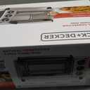 BLACK+DECKER TO1313SBD Toaster Oven, 15.47 Inch, Silver