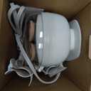 Conair Double Ceramic Hot Rollers for Long, Medium & Short Hair, 5 Ceramic Flocked 1½Inch Heated Hair Rollers with Clips, Hot Curlers for Women, Volume & Curls, Dual Voltage, Pink/White