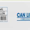 Reli. Premium 50 Gallon Trash Bags | 150 Count | Made in USA | Heavy Duty | Bulk | SuperValue | Black Multi-Use Garbage Bags