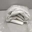 NICETOWN Natural 100% Blackout Linen Curtains 84 inch Long Burg for Living Room, 2 Panels, 52" Wide, Farmhouse Thick Completely Blackout Window Treatment Thermal Insulated Warm Drapes for Winter