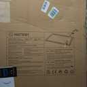 EMPSIGN Stylish Dog Bed Mat Dog Crate Pad Mattress Reversible (Cool & Warm), Water Proof Linings, Removable Machine Washable Cover, Firm Support Pet Crate Bed for Small to XX-Large Dogs, Grey (L(35"*22"*3"))