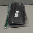 ivoler Carrying Case for Nintendo Switch 2 Model(2025), Portable Hard Shell Pouch Carrying Travel Game Bag for Nintendo Switch 2 Accessories Holds 12 Game Cartridge (Black) (7.9'')