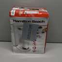 Hamilton Beach 47621 The Scoop Single Serve Coffee Maker & Fast Grounds Brewer for 8-14oz. Cups, Brews in Minutes, Next Gen, White