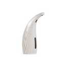 Summon The Elves Automatic Liquid Soap Dispenserï¼Œ300ML Touchless 4 Gear Adjustable,Countertop Electric Battery Operated Hand Soap Dispenser with Sensor for Bathroom,Kitchen,Office(White Wood Grain)