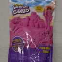 Kinetic Sand, 2lbs Pink Play Sand, Moldable Sensory Toys for Kids, Resealable Bag (Packaging May Vary), for Ages 3 and up