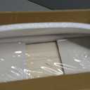 Yaetm 8x10 Picture Frame Set of 4, Off-White, Solid Wood Photo Frames with Tempered Glass, Display 5x7 with Mat or 8 x 10 without Mat for Wall Mount and Tabletop (4 Pack, White)