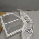 W11117302 W10120998 Dryer Lint Filter Kit, Lint Screen & Grille Replacement for Select Whirlpool Kenmore Maytag KitchenAid Roper Amana Dryers, Replaces W10049360 8544723