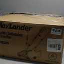 MAXLANDER Electric Dethatcher and Scarifier, 13 12Amp 2-in-1 Lawn Dethatcher with 4-Position Depth Adjustment, 30L Removable Collection Bag, Airboost Technology Increases Lawn Health