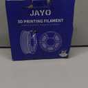 JAYO Rapid Matte PETG Filament 1.75mm Gray 1.1KG, High Speed 30-600mm/s 3D Printer Filament, High Toughness & Impact Resistance, 1.1kg Spool(2.4lbs)