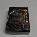 Home Security Door Lock Door Reinforcement Lock Door Locks for Kids Safety Flip Door Lock Latch Childproof Night Lock Door Security Front Door Child Safety Lock High Security Locks for Doors Inside (White)