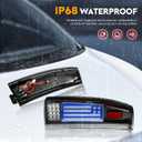 LED Tail Light Fit for Chevy & GMC C/K 1500 88-99, for C/K 2500 3500 88-00, for C/K 1500 2500 Suburban 92-99, for Blazer 92-94, for Tahoe 1995-1999, for Yukon, for Cadillac Escalade 99-00, Clear Lens