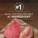 Purina ONE Classic Ground Chicken and Brown Rice, and Beef and Brown Rice Entrees Wet Dog Food Variety Pack - (Pack of 6) 13 oz. Cans