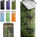 FARLAND Sleeping Bags for Adults Teens Kids with Compression Sack Portable and Lightweight for 3-4 Season Camping, Hiking,Waterproof, Backpacking and Outdoors