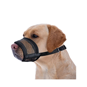 Extra Large Dog Muzzle - Air Mesh Big Dog Muzzle | Stop Biting, Barking and Chewing Best for Aggressive Dogs XL Size