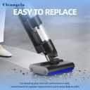 Wash G1 Roller Brush Replacement for Dyson Wash G1 Wet Cleaner Floor Scrubber Machine Vacuum Attachments Counter-Rotating Primary Rollers 2 Pack Highly Absorbent Microfiber Brush Rollers