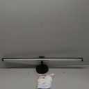 KAISITE Bathroom Vanity Light - 30 Inch Black Dimmable Modern LED Light Fixture Over Mirror