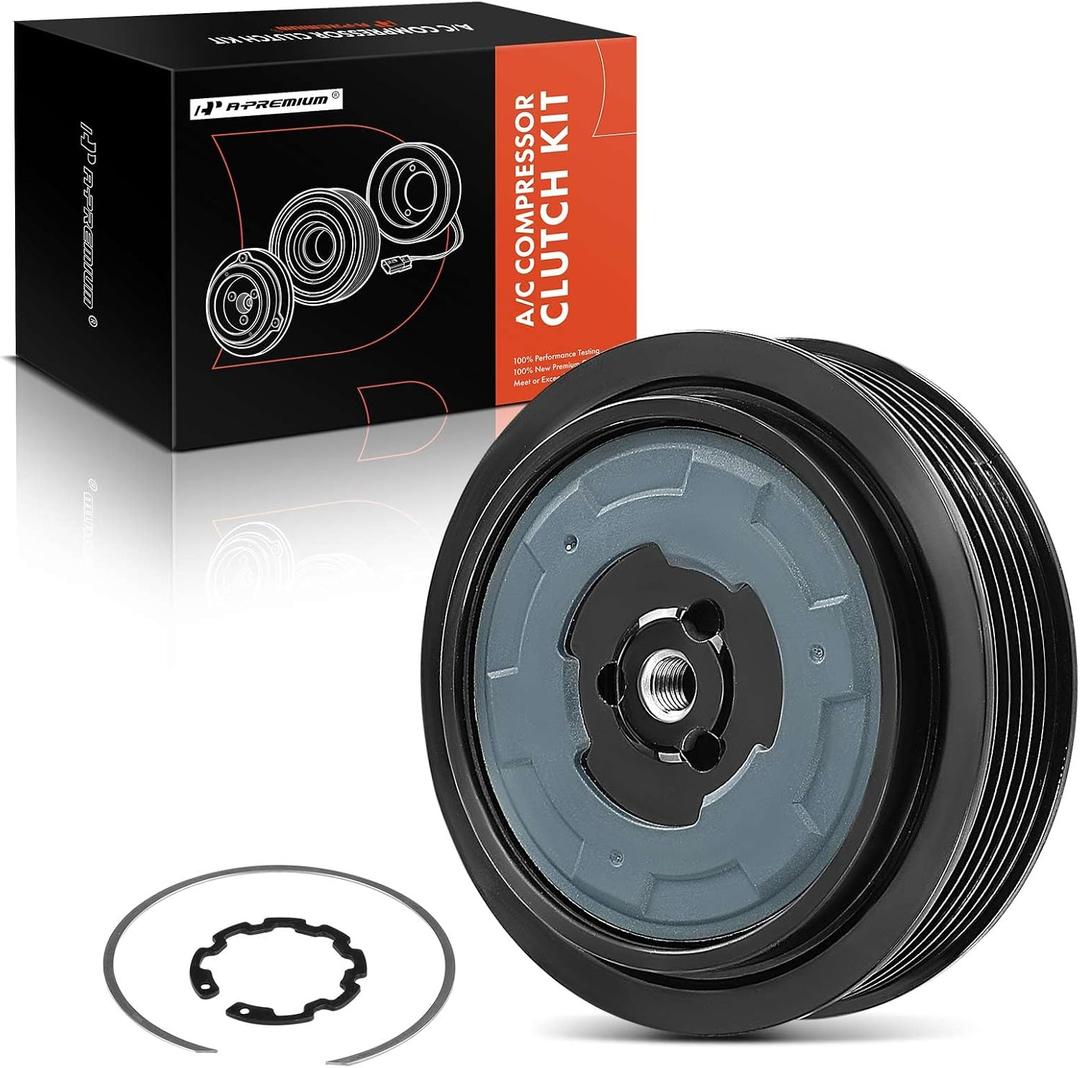 A-Premium Air Conditioner AC Compressor Clutch Kit Compatible with Pontiac | for Pontiac G8 2008 2009 3.6L