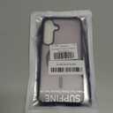 SUPFINE Magnetic for Samsung Galaxy S24 Plus Case / S25 Plus Case with Screen Protector, (Built-in Magnets) (Military Grade Drop Protection) Slim Translucent Shockproof Phone Case,Dark Purple