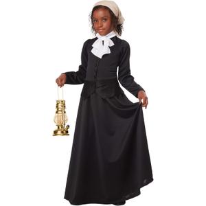 California Costumes, Susan B. Anthony/Harriet Tubman, Girl's Costume (Large) California Costumes, Susan B. Anthony/Harriet Tubman, Girl's Costume (Large)