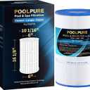 POOLPURE PAP75 Pool Filter Replaces Pentair CC75, PAP75, Pentair Clean & Clear 75, Ultral-C2, R173214, 59054100, Unicel C-9407, Filbur FC-0685, 590541, 75 sq.ft Filter Cartridge 1 Pack