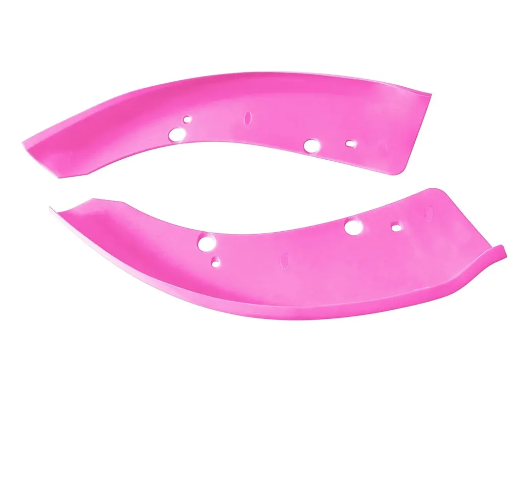 Front Bumper Lip Splitter Protector Compatible for Dodge Charger Hellcat/SRT 392 / Scat Pack/RT Scat Pack/GT/RT 68327084AA(Pink)