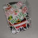 Whaline 20Pcs Merry Christmas Refrigerator Magnets Magnetic Stickers Santa Snowman Reindeer Elf Garage Door Magnet for Xmas Winter Kitchen Mailbox Metal Door Cabinets