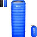 Down Sleeping Bag for Adults, 600 Fill Power, Ultralight & Compact with Compression Sack for Backpacking, Camping, Hiking