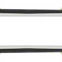 ApplianPar LH and RH Side Fender Molding Trims for Sonata 2011 2012 2013 2014