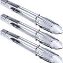 HINMAY Stainless Steel Serving Tongs Metal Cooking Tongs (9-Inch 3 Pieces)