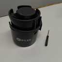 DYLEN Car Cup Holder Expander, 2 in 1 Cup Holder Adapter Extender for Car with Expandable Insert, Fits Yeti, Hydroflask and Other Large Water Bottles & Mugs in 2.2"-4.6" (10-46oz)