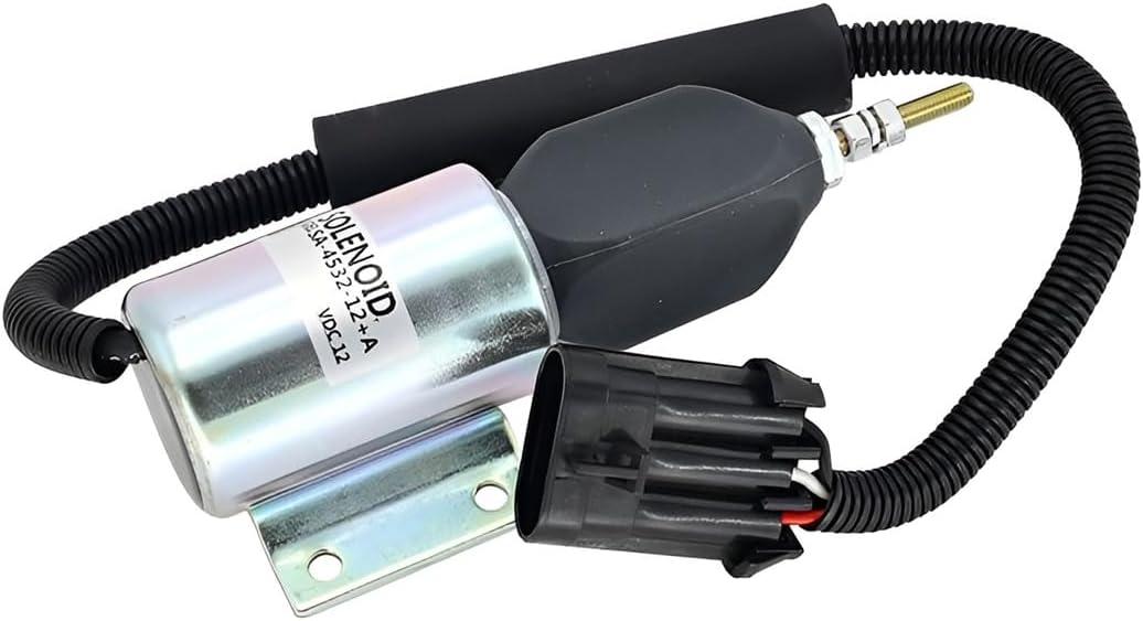 Fuel Solenoid SA-4532-12 59009134 2000-5029 2003ES Fuel Stop Solenoid Valve Ass'y for Komatsu PC300LC-6 I-R SD-70D-TF SD-105DX-TF Excavator Aftermarket Replacement Parts
