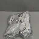 Christmas Poinsettia 10pcs 10-Inch Large Christmas Flowers Picks Spray Artificial Velvet Glitter Flower Ornaments for Christmas Tree Wreath Garland Decoration (White)