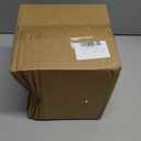 6-Inch Black Ceramic Flower Vase, Rustic Farmhouse Boho Pottery for Home Decor, Table, Shelf & Mantel