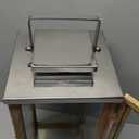 18 Inch Rustic Wooden Candle Hurricane Lantern, For Table Top, Mantle, Wall Hanging, or Garden Display, Indoor & Outdoor Use, Extra Large