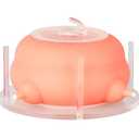 Puppy Feeder for Multiple Puppies, Pet Milk Feeder with Silicone Dog Nursing Station of 4, Puppy Milk Replacer for Puppies/Kittens