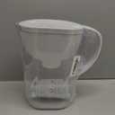 Brita Large Water Filter Pitcher for Tap and Drinking Water, Includes 1 Standard Filter, BPA-Free, Lasts Two Months, 10-Cup Capacity, Bright White