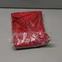 SASTYBALE Jacquard Christmas Tablecloth Flower Pattern Polyester Christmas Table Cloth Spill Proof Wrinkle Resistant Table Cover for Xmas Holiday Party Decor (Rectangle, 60" x 120" (10-12 Seats),Red)