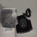 2PCS Cordless Neuropathy Foot Massager, Ankle Heating Pad for Pain Relief, Rechargeable Foot and Ankle Massage for Circulation, Heated Ankle Wrap, Black