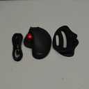 Nulea M501 Wireless Trackball Mouse, Rechargeable Ergonomic, Easy Thumb Control, Precise & Smooth Tracking, 3 Device Connection (Bluetooth or USB Receiver), Compatible for PC, Laptop, Mac, Windows.