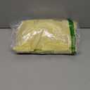 Womens Summer Square Neck Puff Sleeve Floral Split Maxi Dress Flowy A Line Beach Long Dresses, Yellow, Size XXL