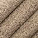 Natural Stain Resistant Performance Pet Friendly Texturedd Upholstery Fabric by The Yard - SKU: Eleanor Sandstone
