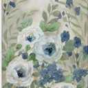 Stupell Industries Muted Blue & White Blossoms Canvas Wall Art Design by Nan, 24 x 30 | Stupell Industries | 24 x 30 Inches, Easy to Hang and Sturdy, Made in USA, by Nan