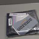 ChrisDowa Grommet Blackout Curtains for Bedroom and Living Room - 2 Panels Set Thermal Insulated Room Darkening Curtains (Dark Grey, 42 x 63 Inch)