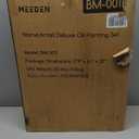 MEEDEN Oil Painting Set with French Easel, Paint Kit with Easel,7x100ml/3.38oz Paint, Paintbrushes,Canvas & Oil Painting Supplies for Adults &Artists