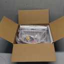 Heated Water Bowl for Outdoor Cats, Automatic Heated Dog Bowl with Anti Chew Cord, Large Thermal Heated Water Bowl, Heated Pet Bowl Trough Dispenser Winter for Chicken Dog Cat Pet