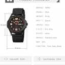 SKMEI Men's Digital Sports Watch 50m Waterproof LED Military Multifunction Smart Watch Stopwatch Countdown Auto Date Alarm (All-Black)