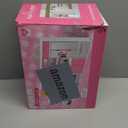 Doll Kitchen Playset for Kids, My Modern Mini Kitchen House Furniture Pretend Play Toy Accessories Set with Realistic Lights & Sounds for Toddlers, Girls (4-in-1)