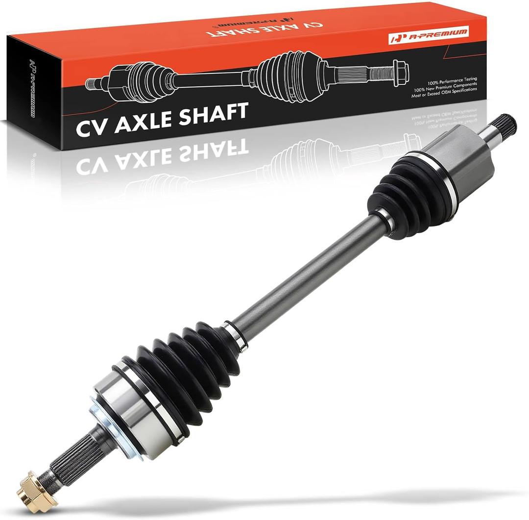 A-Premium CV Axle Shaft Assembly Compatible with Honda CR-V CRV 2002 2003 2004 2005 2006, Accord 2003 2004 2005 2006 2007, L4 2.4L, Manual Trans., Front Left Driver Side