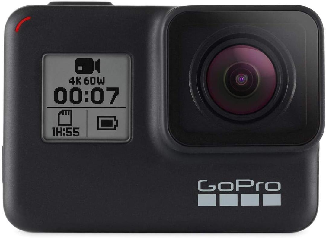 GoPro Hero7 Black  Waterproof Action Camera with Touch Screen 4K Ultra HD Video 12MP Photos 720p Live Streaming Stabilization